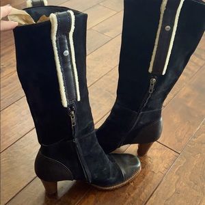 UGG under the knee shearling boots